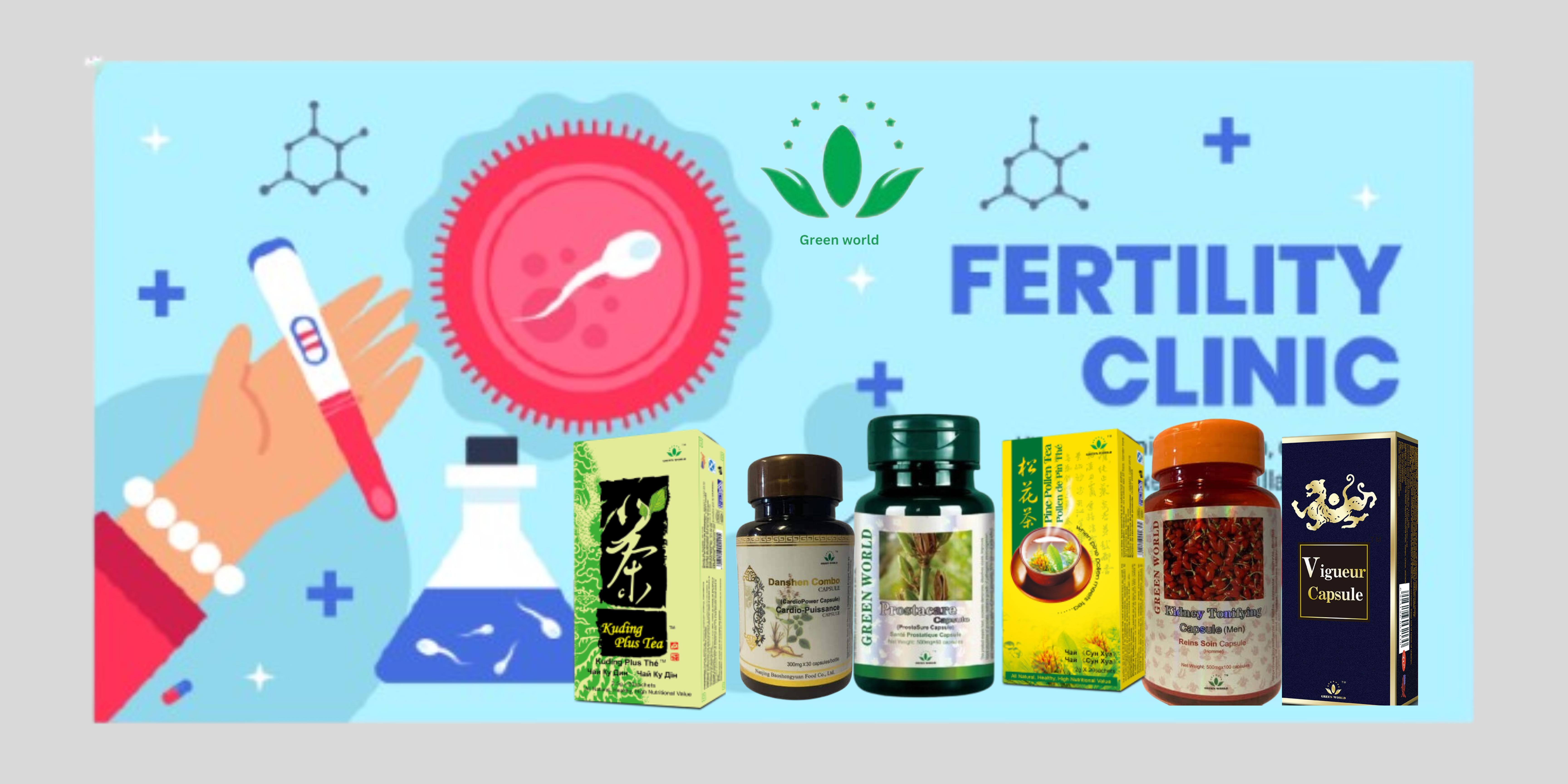 Male care health ejaculation fertility banner image